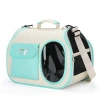 Cross-border best-selling cat bags, fashionable and breathable square cat backpacks, dropshipping, foldable portable pet bags for going out wholesale Application Scenario